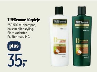 Føtex TRESemmé hårpleje tilbud
