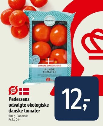 Føtex Pedersens udvalgte økologiske danske tomater tilbud