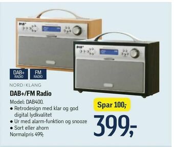 Føtex DAB+/FM Radio tilbud