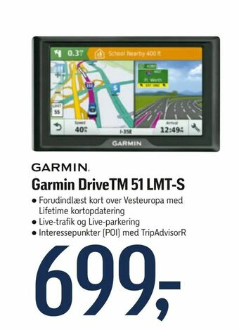 Føtex Garmin DriveTM 51 LMT-S tilbud