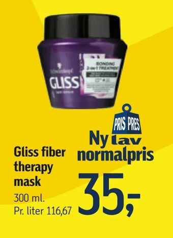 Gliss fiber therapy mask