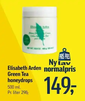 Føtex Elisabeth Arden Green Tea honeydrops tilbud