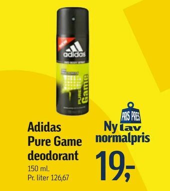 Adidas Pure Game deodorant