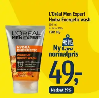 L'Oréal Men Expert Hydra Energetic wash