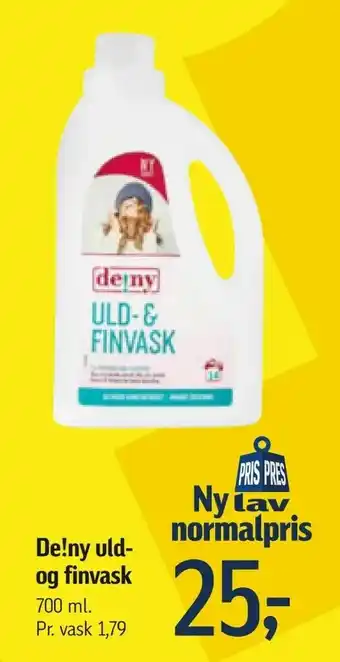 Føtex De!ny uld- og finvask tilbud