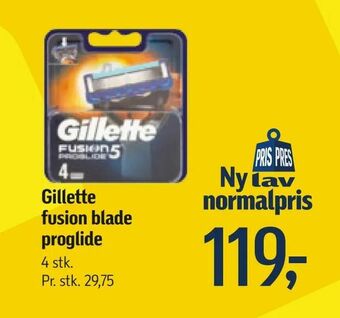 Føtex Gillette fusion blade proglide tilbud