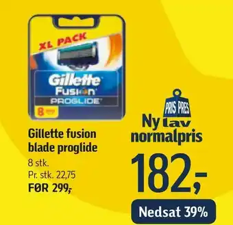 Føtex Gillette fusion blade proglide tilbud