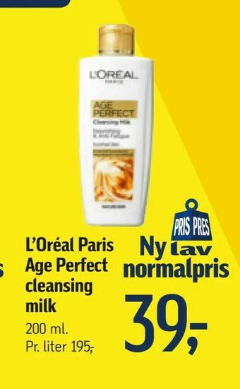 Føtex L'Oréal Paris Age Perfect cleansing milk tilbud