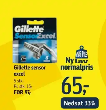 Gillette sensor excel