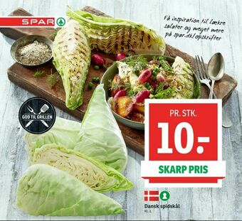 SPAR Dansk spidskål tilbud