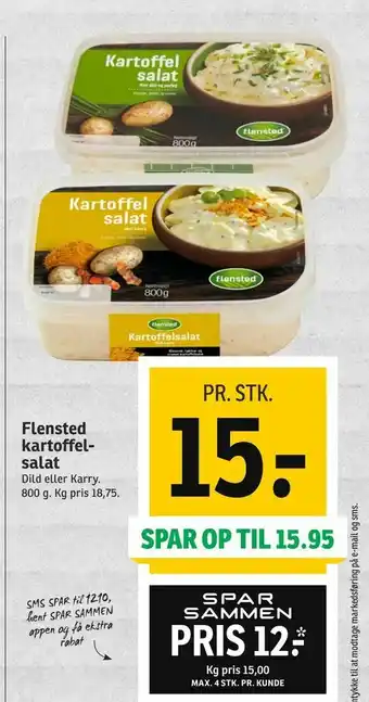 Flensted kartoffel salat