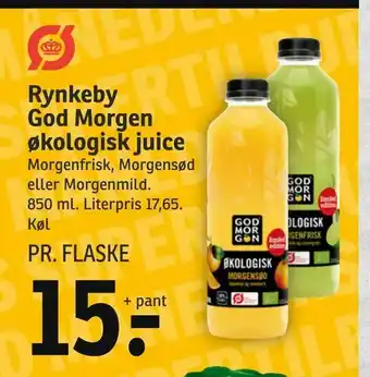 SPAR Rynkeby God Morgen økologisk juice tilbud