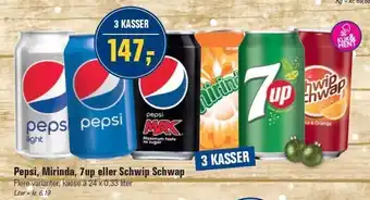 Otto Duborg Pepsi, mirinda, 7up el. schwip schwap tilbud