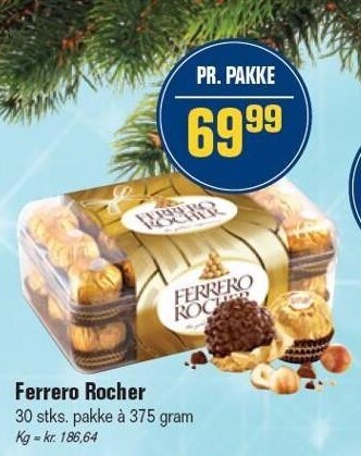 Otto Duborg Ferrero rocher tilbud