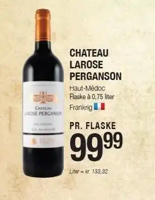Otto Duborg Chateau larose perganson tilbud