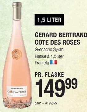 Otto Duborg Gerard bertrand cote des roses tilbud