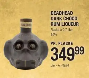 Otto Duborg Deadhead dark choco rum liqueur tilbud