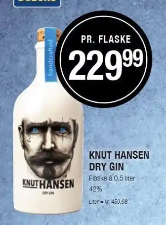 Otto Duborg Knut hansen dry gin tilbud