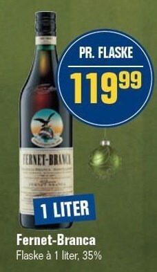 Otto Duborg Fernet-branca tilbud