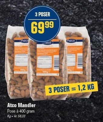 Otto Duborg Atco mandler tilbud
