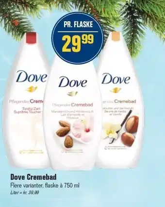 Dove cremebad