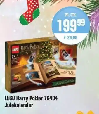 Otto Duborg Lego harry potter 76404 julekalender tilbud