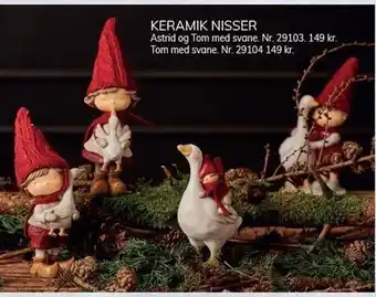Daells Bolighus Keramik nisser tilbud