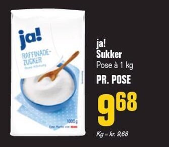 Poetzsch Padborg Ja! sukker tilbud
