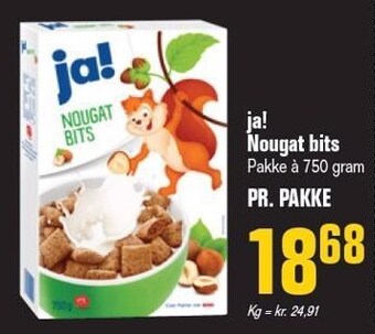 Poetzsch Padborg Ja! nougat bits tilbud