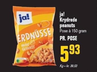 Poetzsch Padborg Ja! krydrede peanuts tilbud