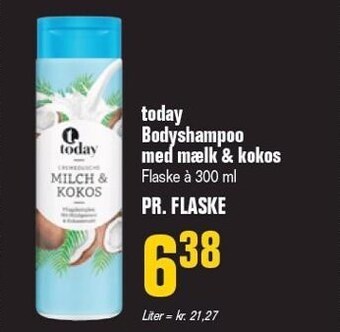Poetzsch Padborg Today bodyshampoo m. mælk & kokos tilbud