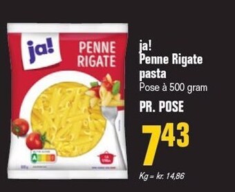 Poetzsch Padborg Ja! penne rigate pasta tilbud