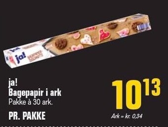 Poetzsch Padborg Ja! bagepapir i ark tilbud