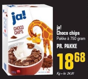 Otto Duborg Ja! choco chips tilbud