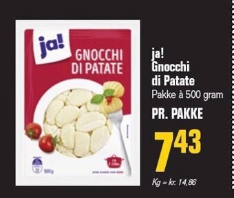 Otto Duborg Ja! gnocchi di patate tilbud