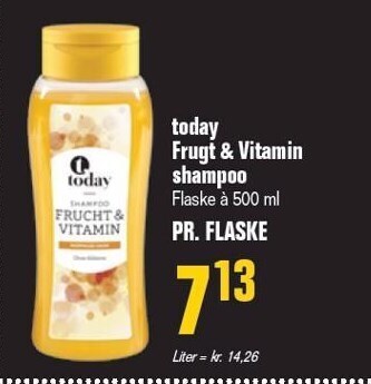 Otto Duborg Today frugt & vitamin shampoo tilbud