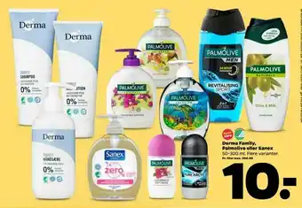 Netto Derma Family, Palmolive eller Sanex tilbud