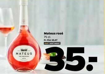 Netto Mateus rosé tilbud