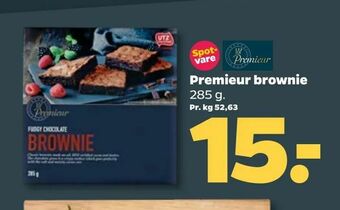 Netto Premieur brownie tilbud