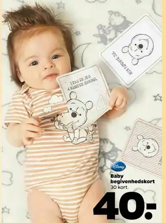 Netto Baby begivenhedskort tilbud