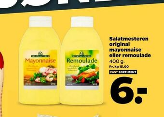 Netto Salatmesteren original mayonnaise eller remoulade tilbud