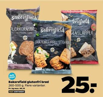 Netto Bakersfield glutenfri brød tilbud