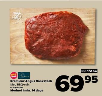 Netto Premieur Angus flanksteak tilbud