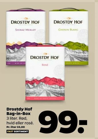 Netto Drostdy Hof Bag-in-Box tilbud