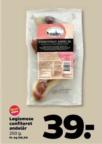 Netto Løgismose confiteret andelår tilbud