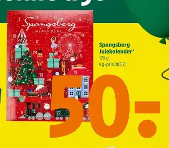 Coop 365 Spangsberg julekalender tilbud