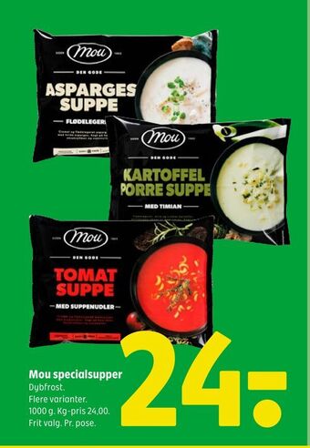 Coop 365 Mou specialsupper tilbud