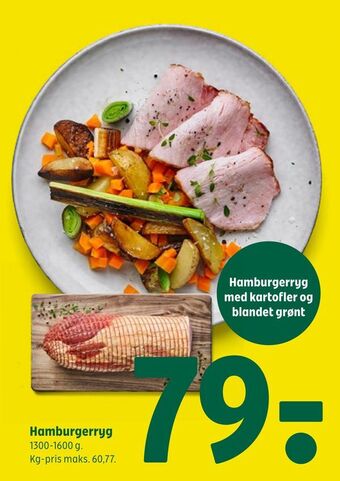 Coop 365 Hamburgerryg tilbud