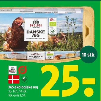 Coop 365 365 økologiske æg tilbud