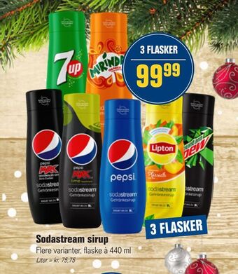Otto Duborg Sodastream sirup tilbud